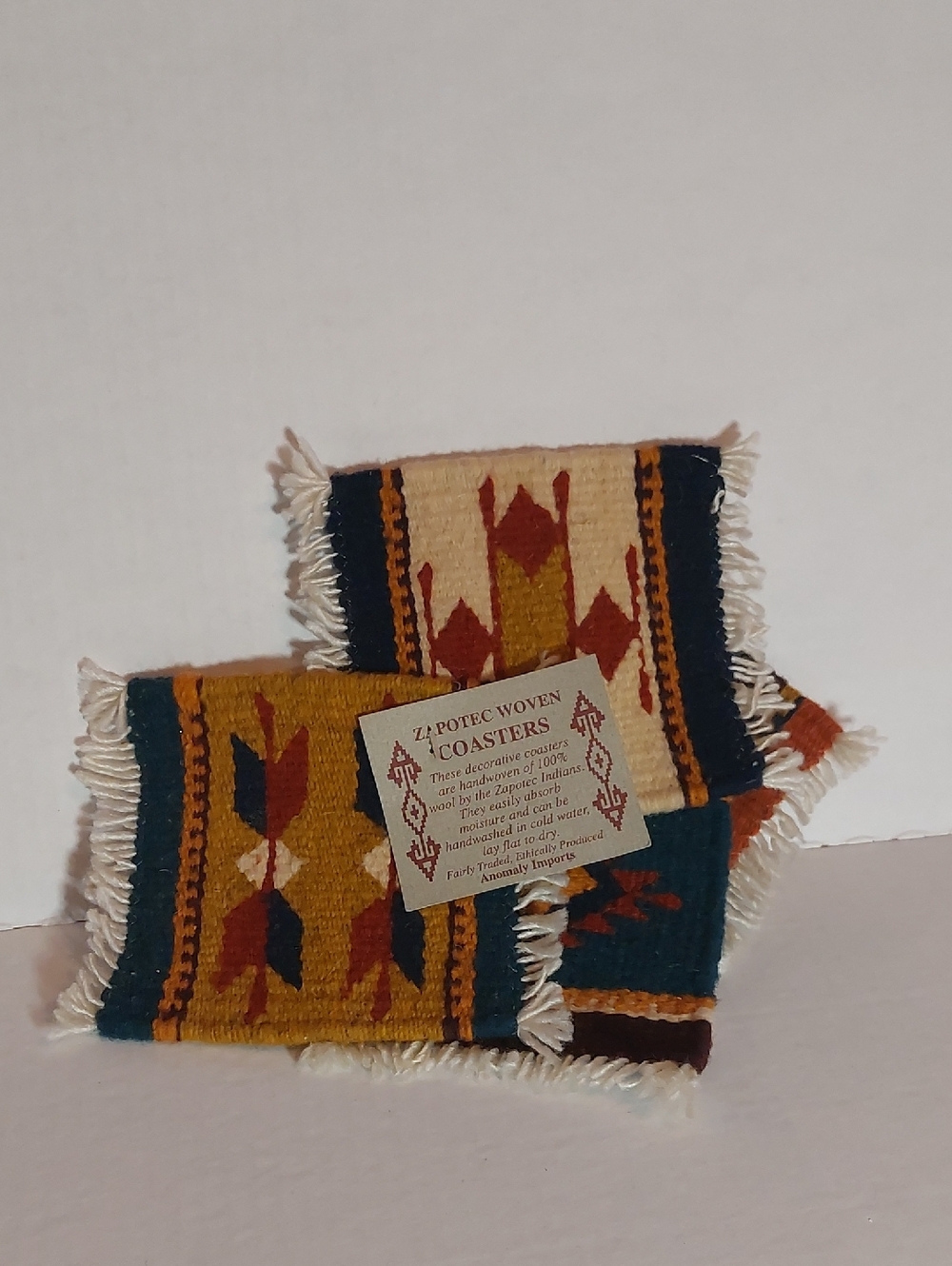ZAPOTEC WOVEN COASTER 4